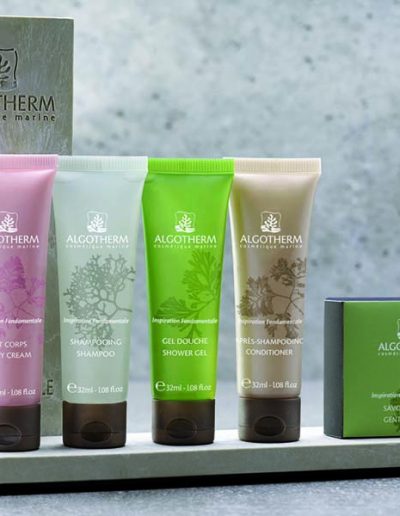 Algotherm marine based toiletries